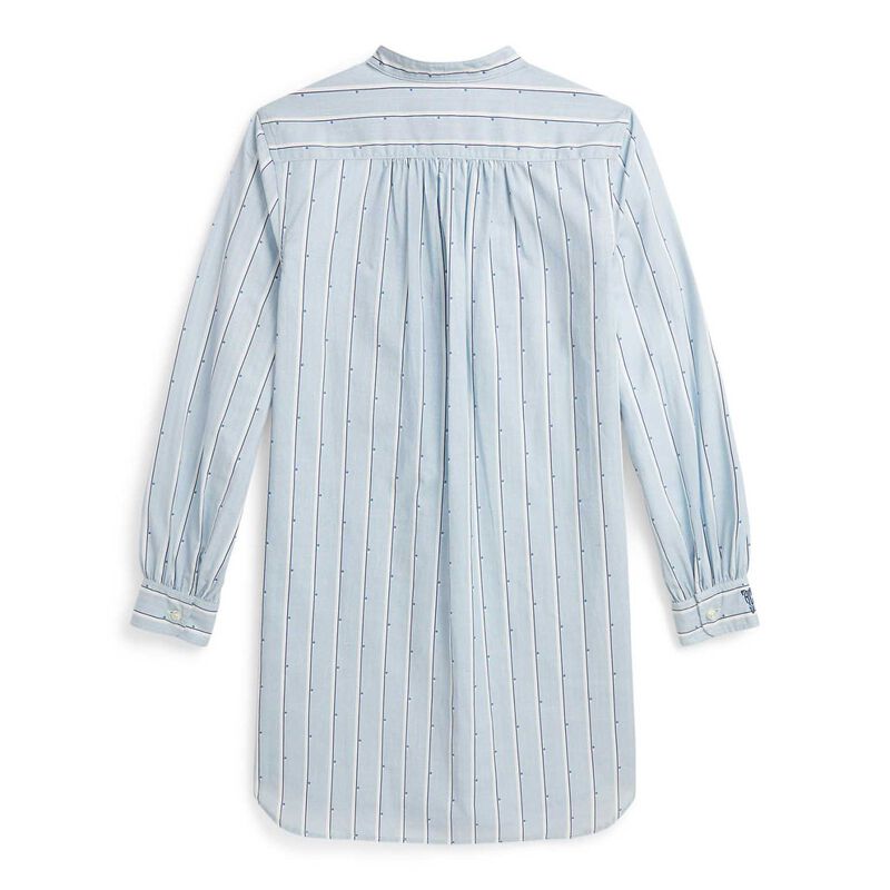 Ralph Lauren Striped Pleated Cotton Shirtdress 7-16 image number 1
